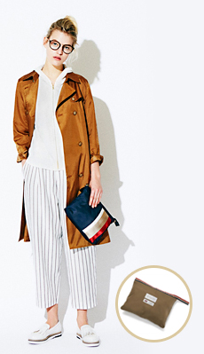 ポケッタブルコート(ダブルタイプ)