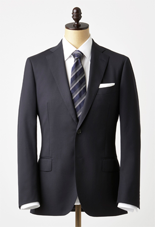 「ニュー ブリッジ×ウェザーウーステッド ウール」 ツイル無地ジャケット