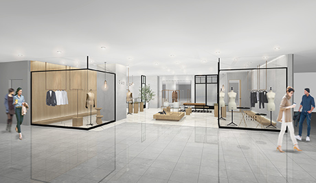 今秋「S.ESSENTIALS」初の単独ショップを「日本橋髙島屋S.C.」に9月25日(火)オープン