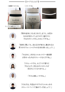 どんなパンツを作るか編:4月配信