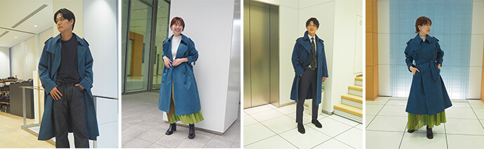 カジュアル、ビジネス、様々なスタイルに合わせやすい