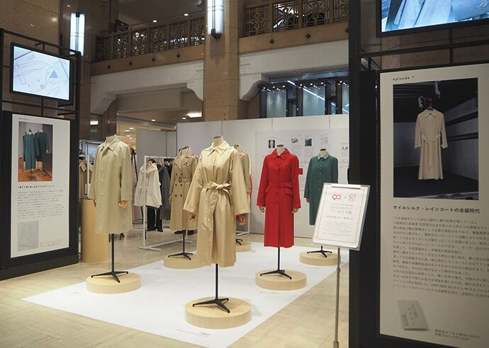 SANYO 80周年記念企画「SANYOCOATアーカイブ展」(2023年3月 日本橋髙島屋にて)